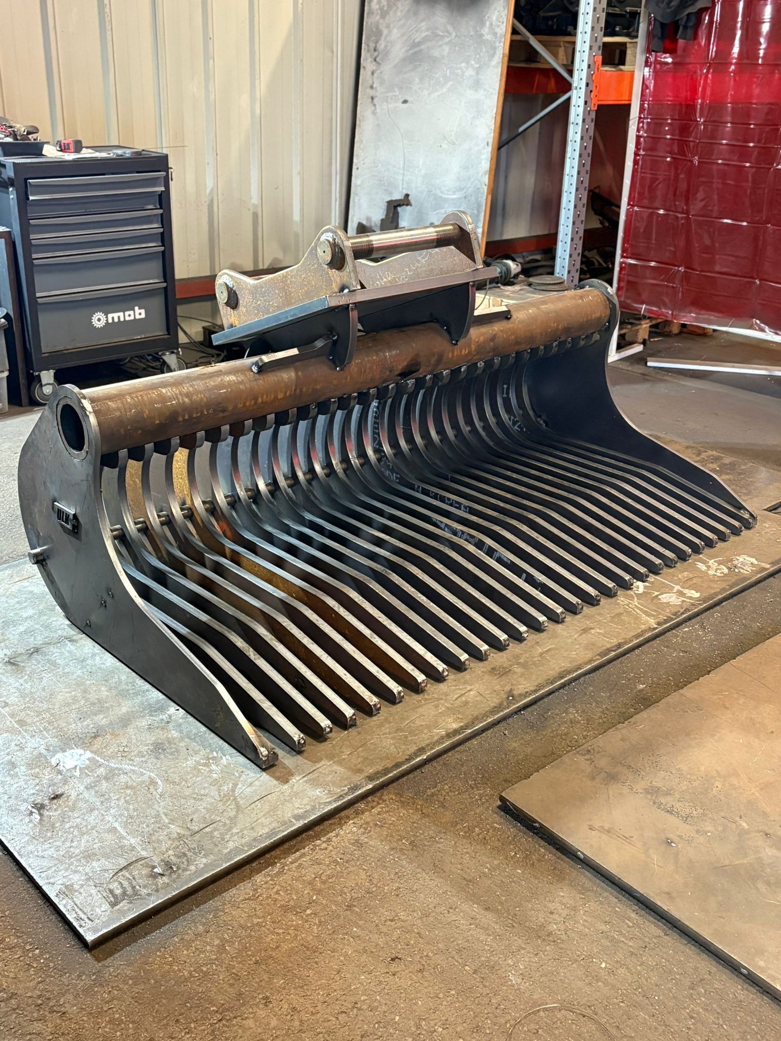 Godet Râteau Sur Mesure